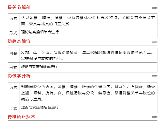 9月19日北京牟新老师脊椎矫正培训班