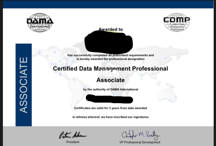 上海CDMP/CDGA/CDGP数据管理专业人士认证培训