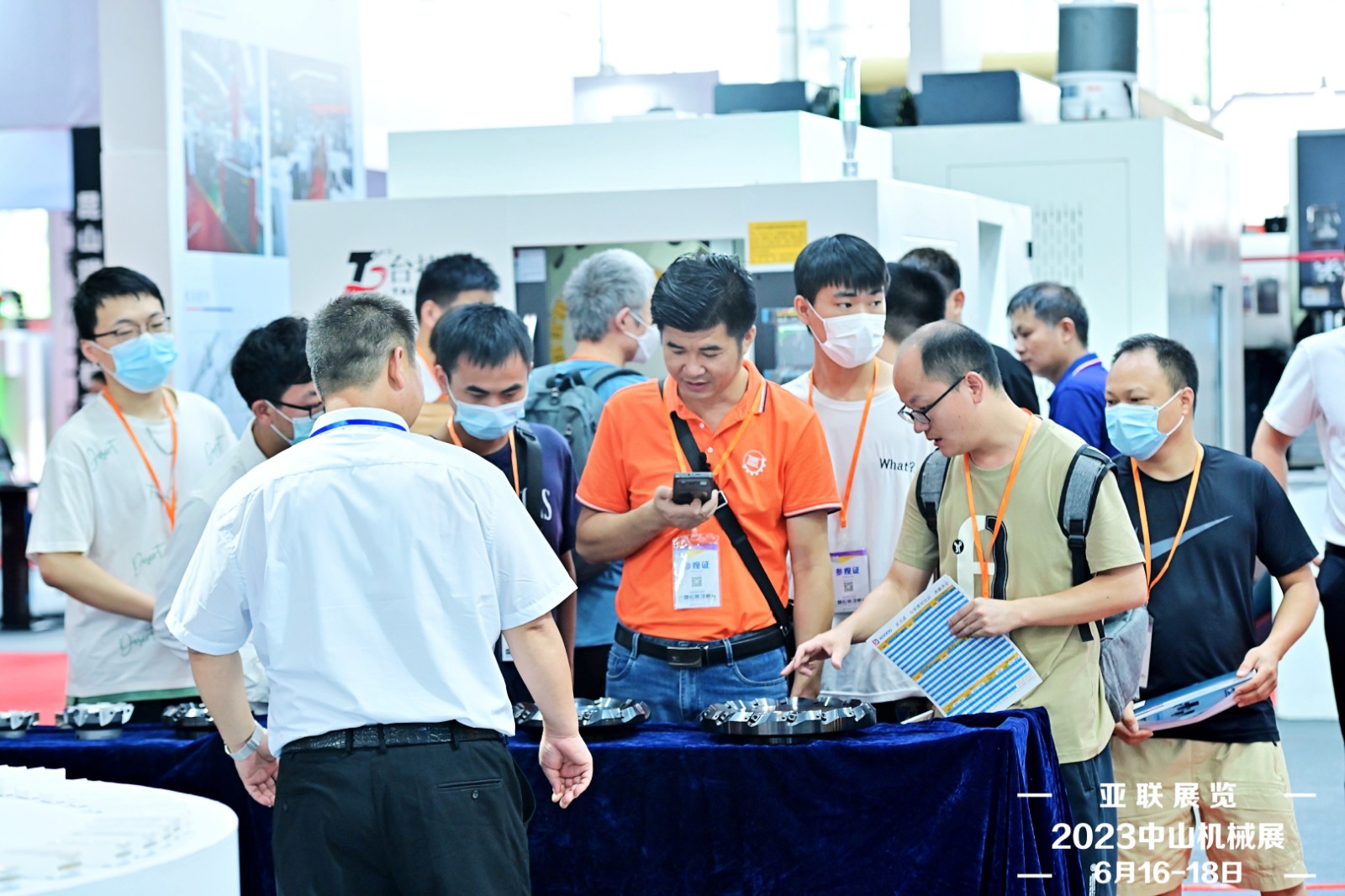 学校受邀参加 2023年中山机械工业展会