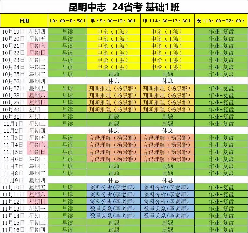 昆明中志教育2024云南公务员培训开课啦