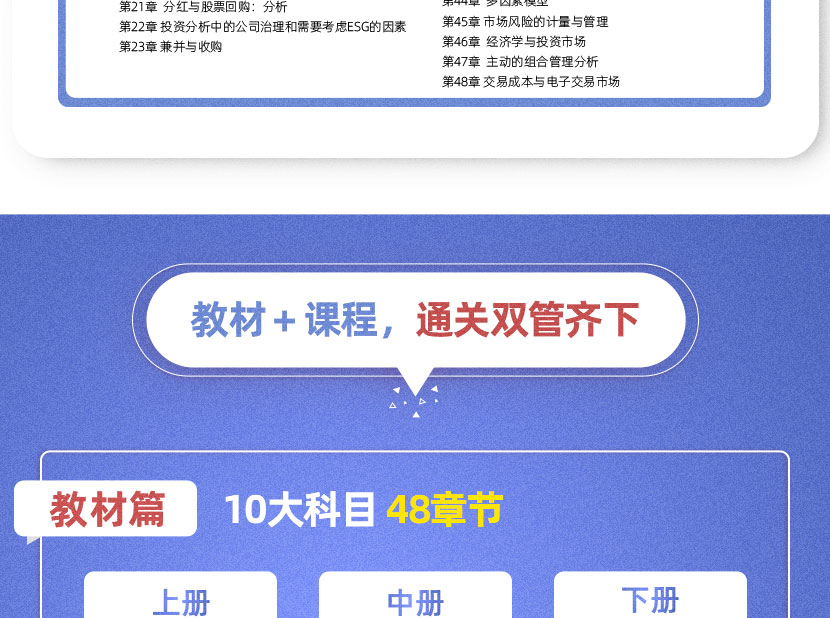 南京CFA二级中文系列培训课程