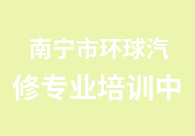 南宁市环球汽修专业培训中心