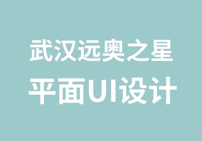 武汉远奥之星平面UI设计