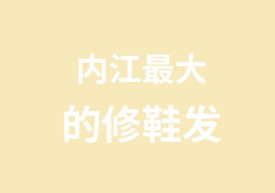 内江大的修鞋发