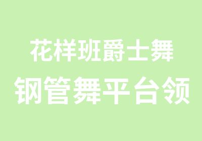 花样班爵士舞钢管舞平台领舞