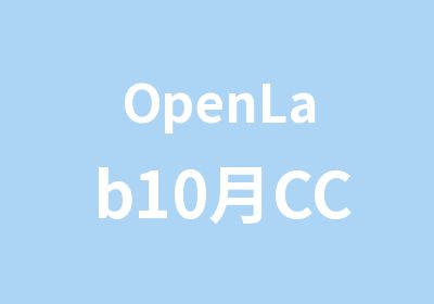 OpenLab10月CCNA培训课程