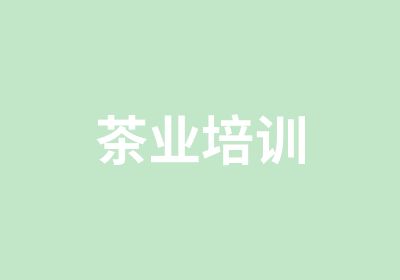 茶业培训