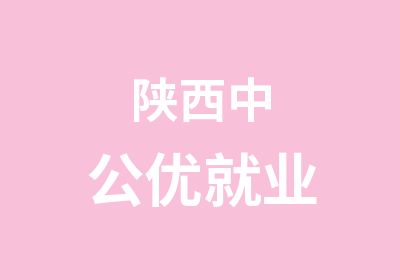 陕西中公优就业