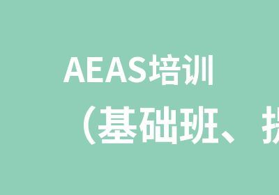 AEAS培训（基础班、）