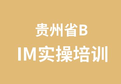 贵州省BIM实操培训