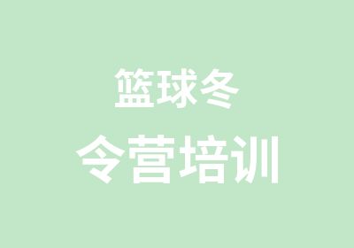 篮球冬令营培训