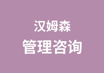 汉姆森管理咨询