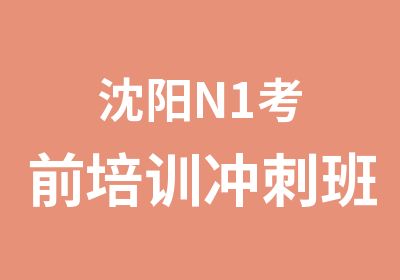 沈阳N1考前培训冲刺班