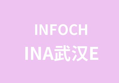 INFOCHINA武汉Excel企业应用