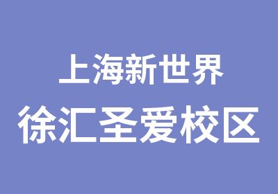 上海新世界徐汇圣爱校区