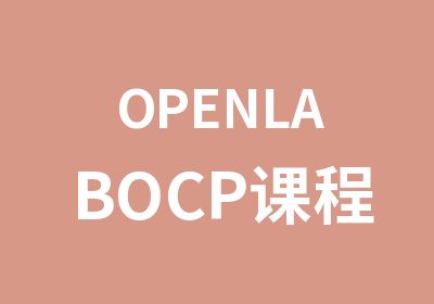 OPENLABOCP课程