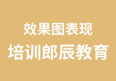 效果图表现培训郎辰教育