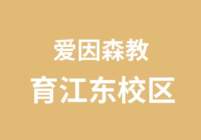 爱因森教育江东校区