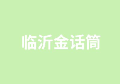 临沂金话筒