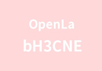 OpenLabH3CNE培训课程