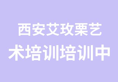 西安艾玫栗艺术培训培训中心