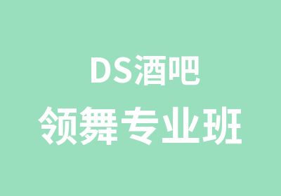 DS酒吧领舞专业班