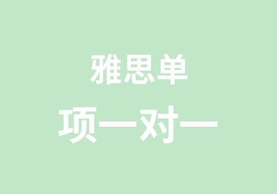 雅思单项