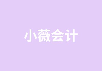 小薇会计