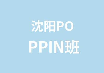 沈阳POPPIN班