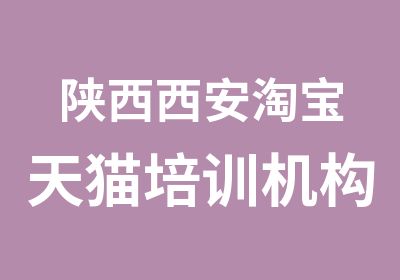 陕西西安天猫培训机构公司