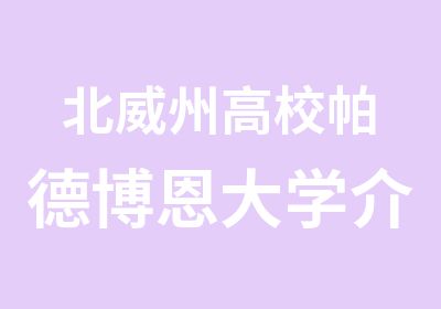 北威州高校帕德博恩大学介绍预科面试时间？难易程度如何？多高？