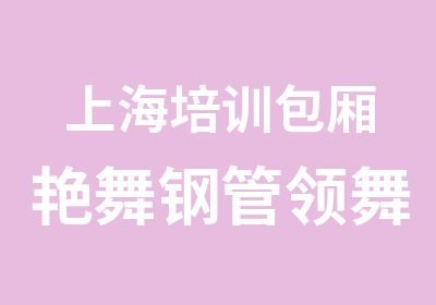 上海培训包厢艳舞钢管领舞贴身热舞爵士舞蹈