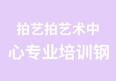 拍艺拍艺术中心专业培训钢琴吉他架子鼓