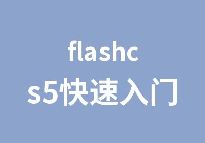 flashcs5入门