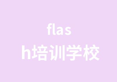 flash培训学校