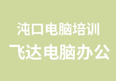 沌口电脑培训飞达电脑办公培训招生