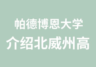 帕德博恩大学介绍北威州高校预科面试德