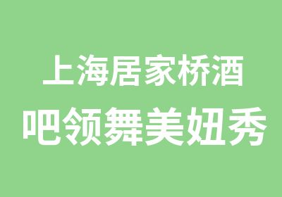 上海居家桥酒吧领舞美妞秀性感艳舞风情钢管