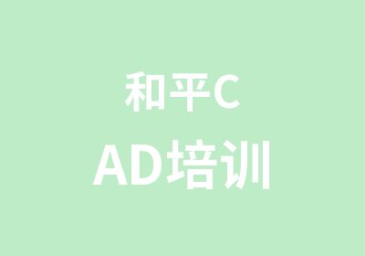 和平CAD培训