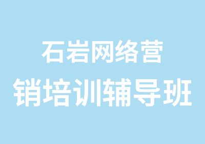 石岩网络营销培训辅导班