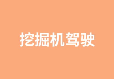 挖掘机<em>驾驶</em>