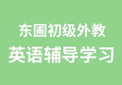 东圃初级外教英语辅导学习班