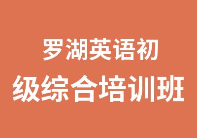 罗湖英语初级综合培训班