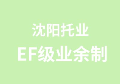 沈阳托业EF级业余制