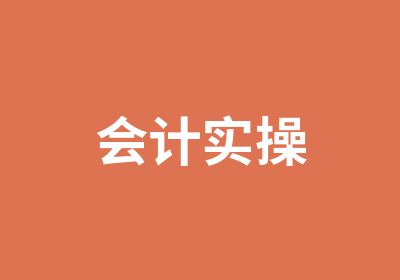 会计实操