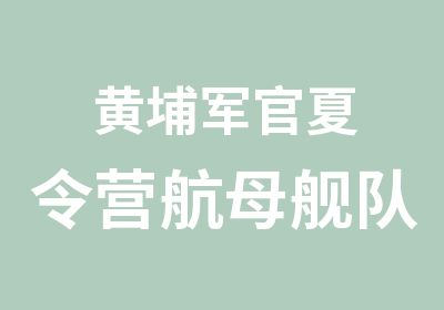 黄埔军官夏令营航母舰队