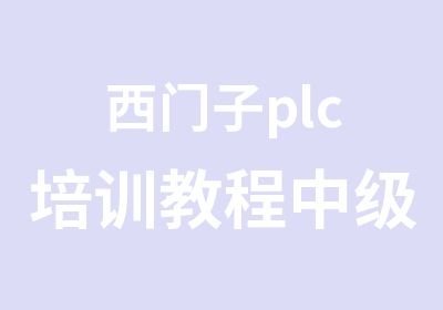 西门子plc培训教程中级班