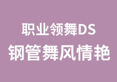 职业领舞DS钢管舞风情艳秀成品舞三项