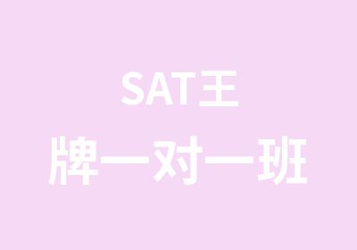 SAT班