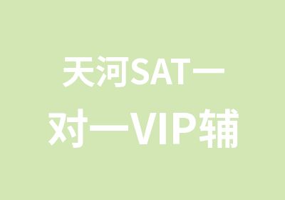 天河SATVIP辅导班